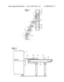 Method and apparatus for the controlled transfer of unit loads diagram and image