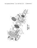 BLOWER HAVING OIL-MIST FILTERING FUNCTION diagram and image