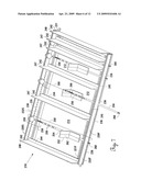 Product shelf divider system and method diagram and image