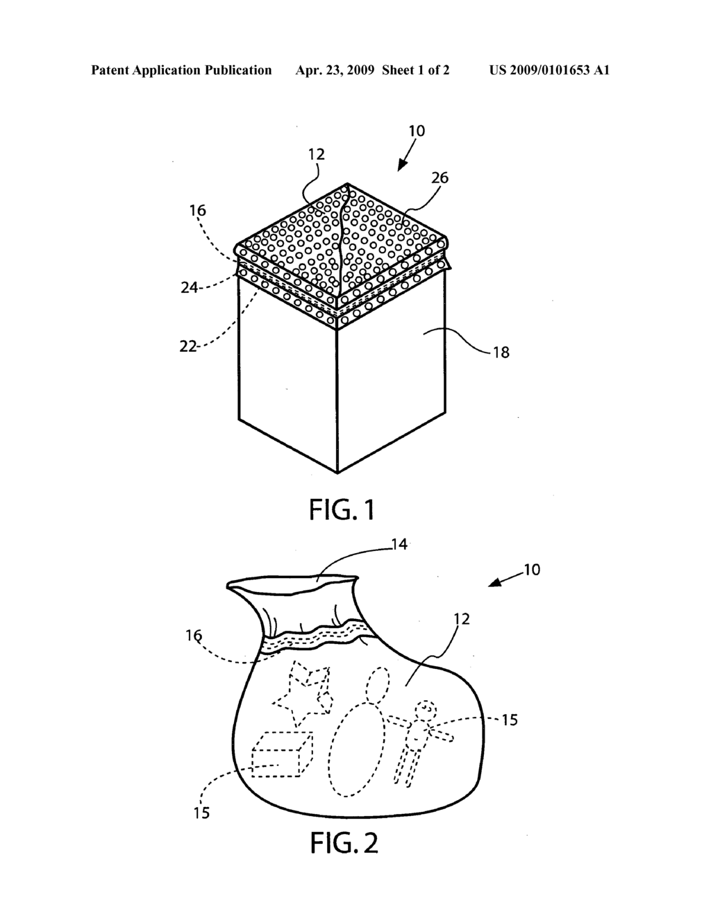 Combination container liner and portable storage and carrying device - diagram, schematic, and image 02