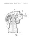 Vented Dispensing Bottle/Cap Assembly diagram and image