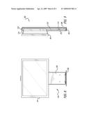 FLAT SCREEN TV BRACKET FOR A VEHICLE diagram and image