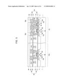 SEMICONDUCTOR DEVICES HAVING PHASE CHANGE MEMORY CELLS, ELECTRONIC SYSTEMS EMPLOYING THE SAME AND METHODS OF FABRICATING THE SAME diagram and image