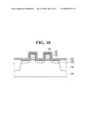 Methods of Forming Field Effect Transistors Having Stress-Inducing Sidewall Insulating Spacers Thereon and Devices Formed Thereby diagram and image