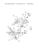 Baby stroller with portable cradle diagram and image