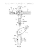 Baby stroller with portable cradle diagram and image