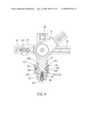 Baby stroller with portable cradle diagram and image