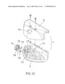 Baby stroller with portable cradle diagram and image