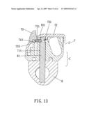 Baby stroller with portable cradle diagram and image