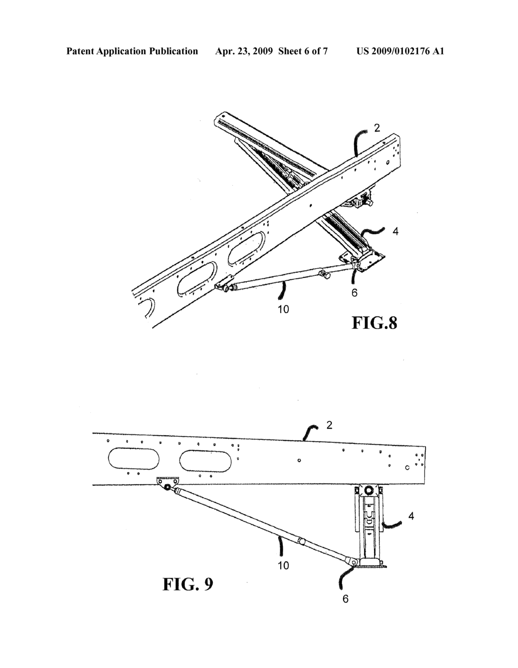 STABILIZING ROD FOR RETRACTABLE VEHICLE SUPPORTS - diagram, schematic, and image 07