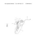 DEVICE FOR PREVENTING UNLOCKING OF DOOR HANDLE diagram and image