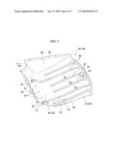 UNDERCOVER FOR VEHICLE AND MOUNTING STRUCTURE THEREOF diagram and image