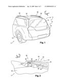 Motor vehicle door diagram and image