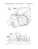 Motor vehicle door diagram and image