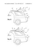 Motor vehicle door diagram and image
