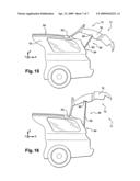 Motor vehicle door diagram and image