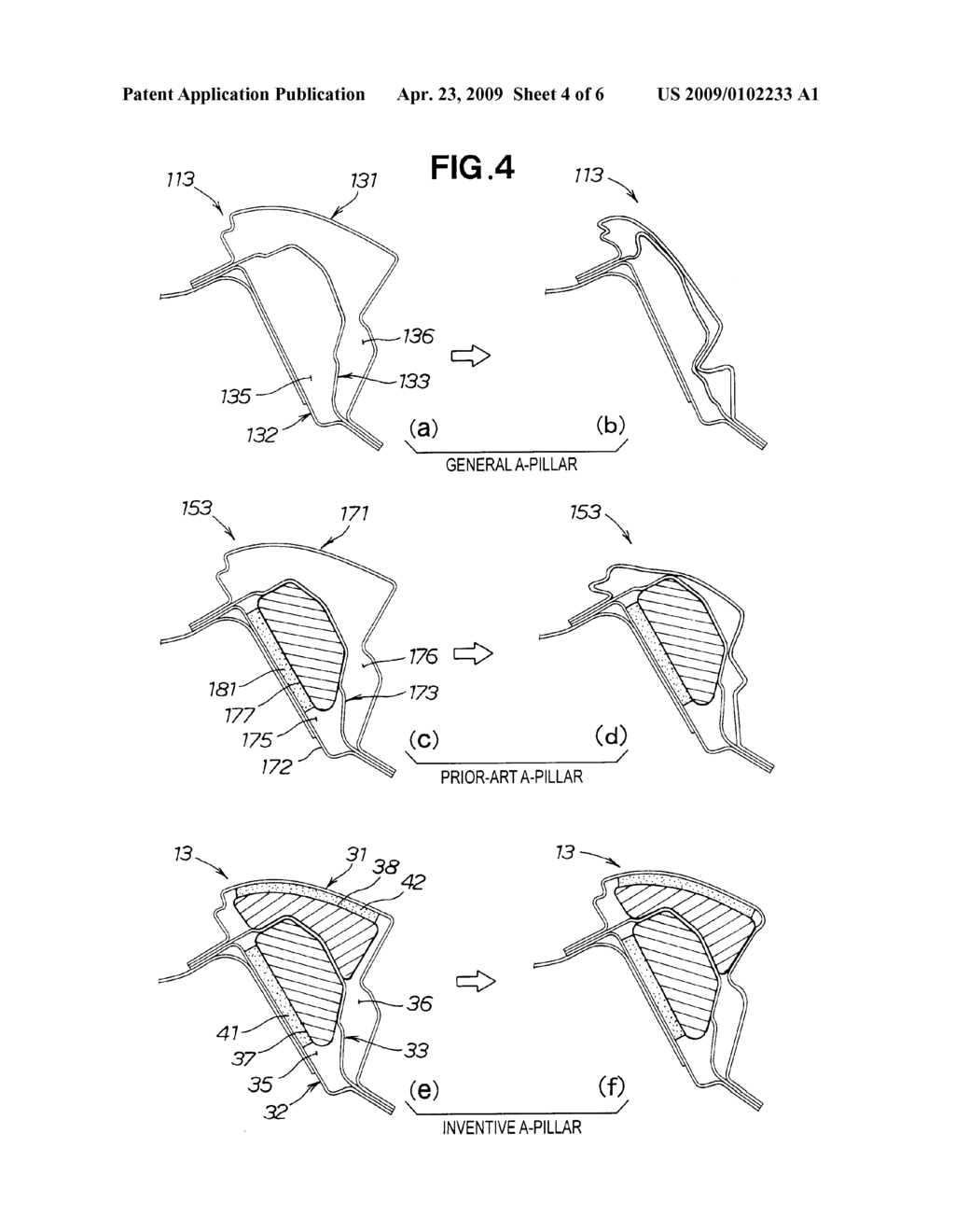 VEHICLE BODY FRAME STRUCTURE - diagram, schematic, and image 05