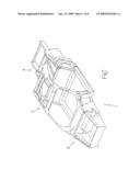 Detachable-body vehicle frame diagram and image