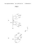 STORAGE STRUCTURE FOR A COVER MEMBER OF A SLIDING ROOF TYPE VEHICLE AND A VEHICLE PROVIDED WITH THE SAME diagram and image