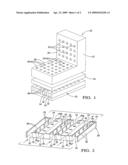 Evaporatively pre-cooled seat assembly diagram and image