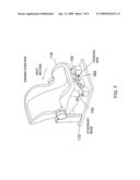 Load limiting (energy management) child restraint seat diagram and image