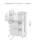 Machine and track assembly for use therewith diagram and image