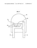 RED PHOSPHOR, METHOD FOR MANUFACTURING THE SAME AND LIGHT EMITTING DIODE FOR USING THE SAME diagram and image