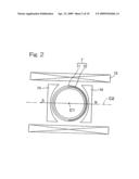 Bearing with absolute angel sensor diagram and image