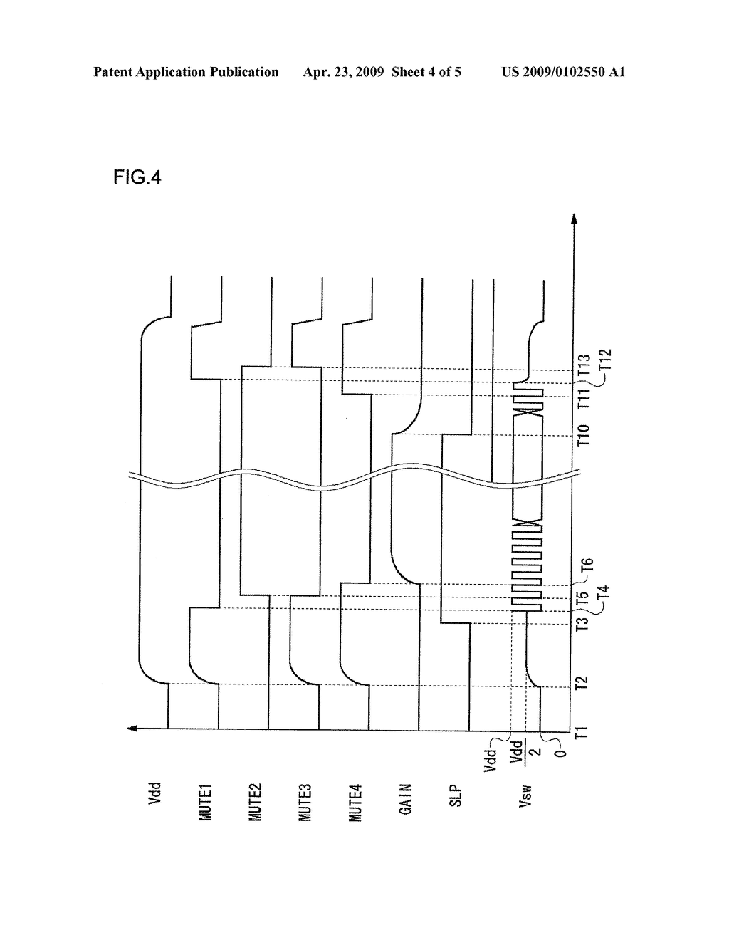 AUDIO SIGNAL AMPLIFIER CIRCUIT WITH A MUTE FUNCTION - diagram, schematic, and image 05