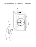 ALARM CLOCK WITH A PROXIMITY DETECTOR diagram and image