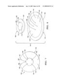 Dual moded stacked microstrip patch antenna diagram and image