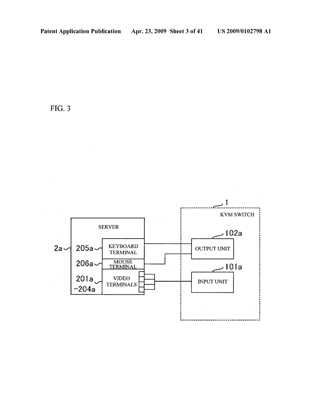 KVM switch, method for controlling the same, switching syestem for multi-monitor, and switching method for multi-monitor - diagram, schematic, and image 04