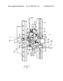 Device for Coupling A Universal Joint Shaft With A Power Take-Off Shaft Of A Tractor diagram and image