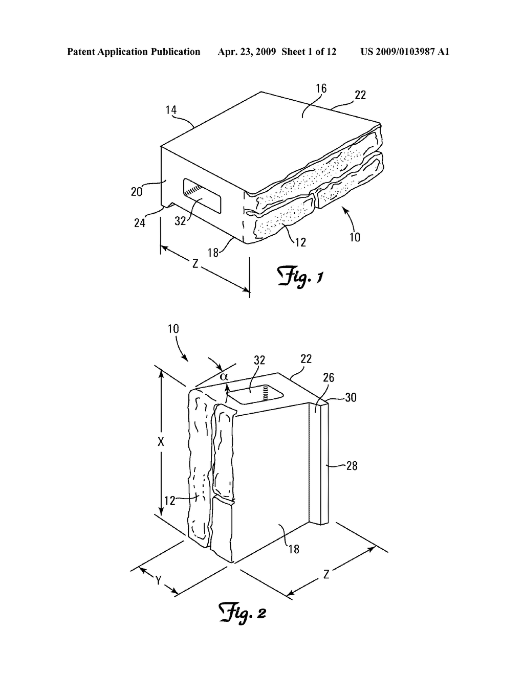 RETAINING WALL BLOCK - diagram, schematic, and image 02