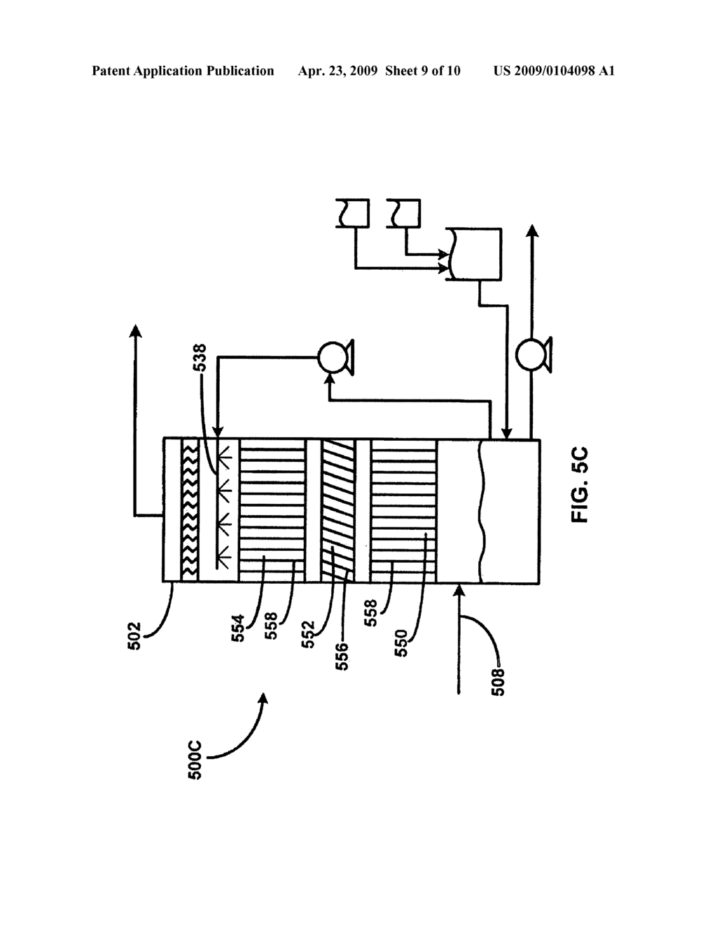 METHOD AND APPARATUS FOR THE REMOVAL OF CARBON DIOXIDE FROM A GAS STREAM - diagram, schematic, and image 10