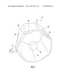 INFLATABLE INSULATING FOOD SUBSTANCE CONTAINER HOLDER diagram and image