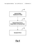 SYSTEM FOR COOLING A VEHICLE BATTERY AND METHOD OF INSTALLING SAME diagram and image