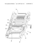 Card connector with terminal protection diagram and image