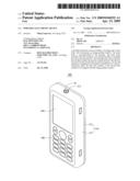 PORTABLE ELECTRONIC DEVICE diagram and image