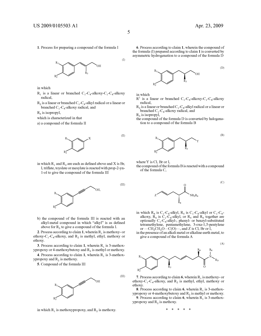 Process for Preparing organic compounds - diagram, schematic, and image 06