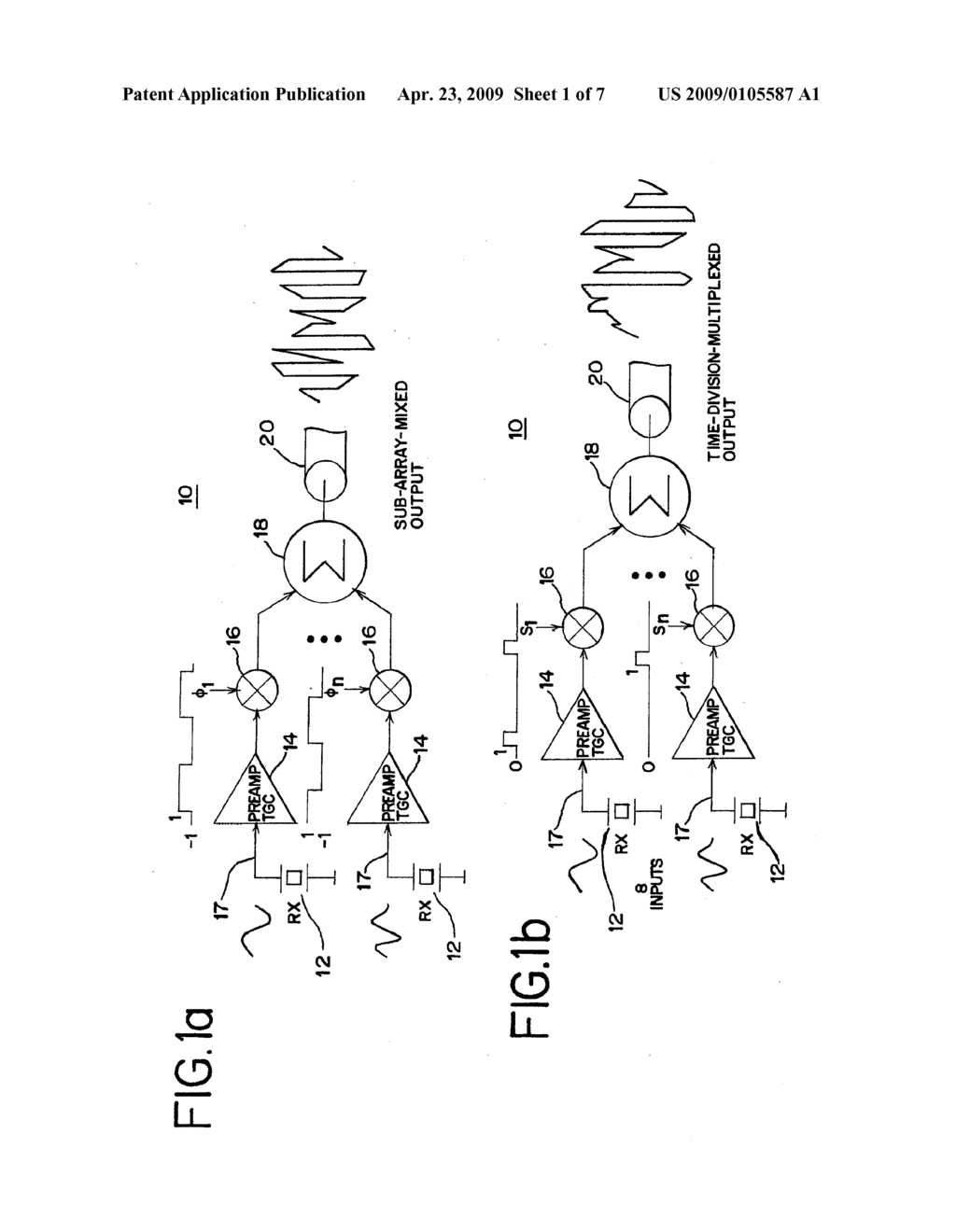 Receive Circuit for Minimizing Channels in Ultrasound Imaging - diagram, schematic, and image 02