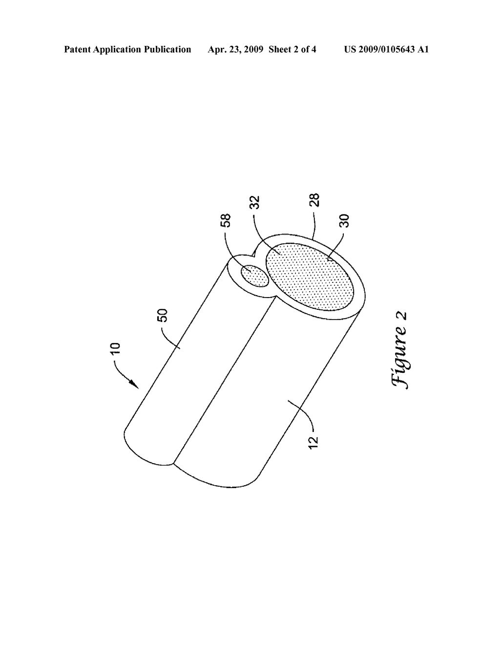 OCCLUSION BALLOON CATHETER WITH EXTERNAL INFLATION LUMEN - diagram, schematic, and image 03