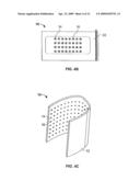 LIGHT EMITTING MEDICAL GARMENT DEVICE, KIT AND METHOD OF USING diagram and image