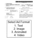 Method for mobile device application advertisement information collection diagram and image