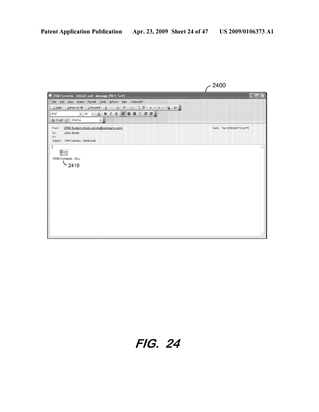 SYSTEMS AND METHODS TO RECEIVE INFORMATION FROM A GROUPWARE CLIENT - diagram, schematic, and image 25