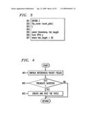 Method and apparatus for packet analysis in a network diagram and image