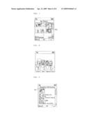 MOBILE TERMINAL AND METHOD OF DISPLAYING INFORMATION THEREIN diagram and image