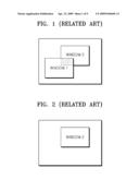 METHOD AND APPARATUS FOR SHARING SCREEN BETWEEN APPLICATIONS BASED ON DIFFERENT KINDS OF GRAPHIC SYSTEMS diagram and image