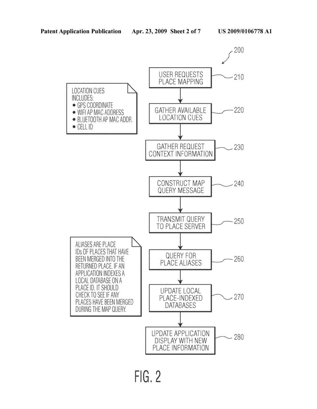 METHOD, INTERFACE AND APPARATUS FOR DISCOVERING A LOCATION OF A DEVICE - diagram, schematic, and image 03