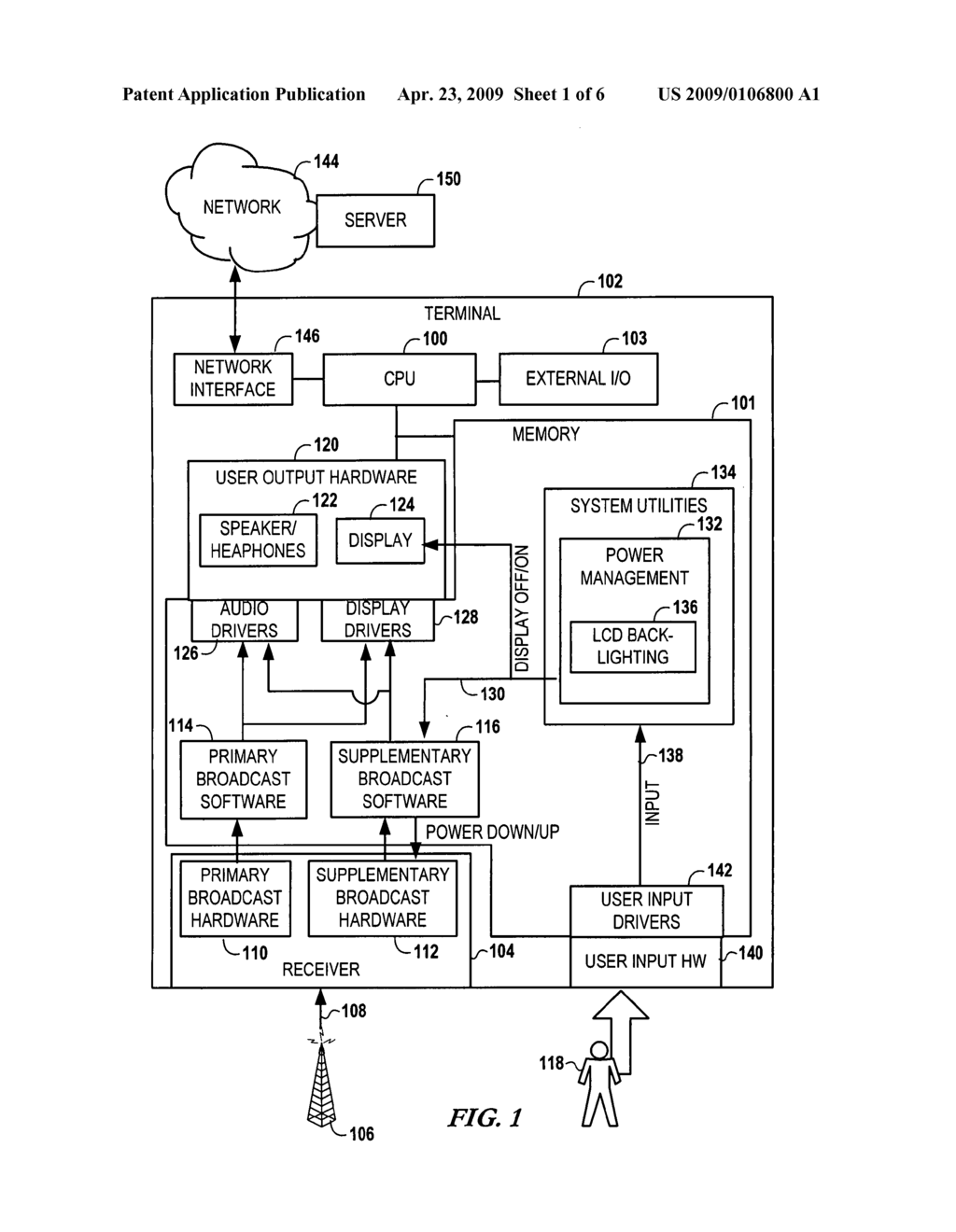 Controlling supplementary data channels using display state information - diagram, schematic, and image 02